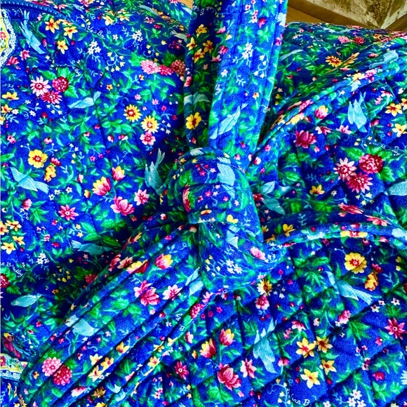 *VINTAGE 1998* VERA BRADLEY Bluebird Collection Spring 1998 Luggage SET Duffle - Picture 8 of 16